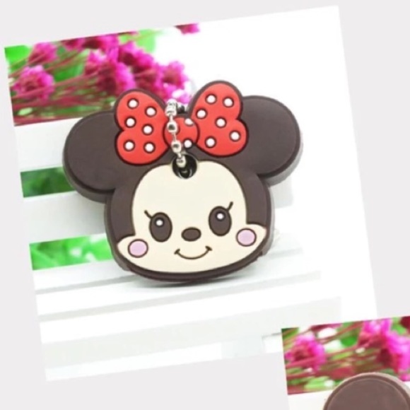 Minnie Mouse key cap cover holder - Picture 2 of 3